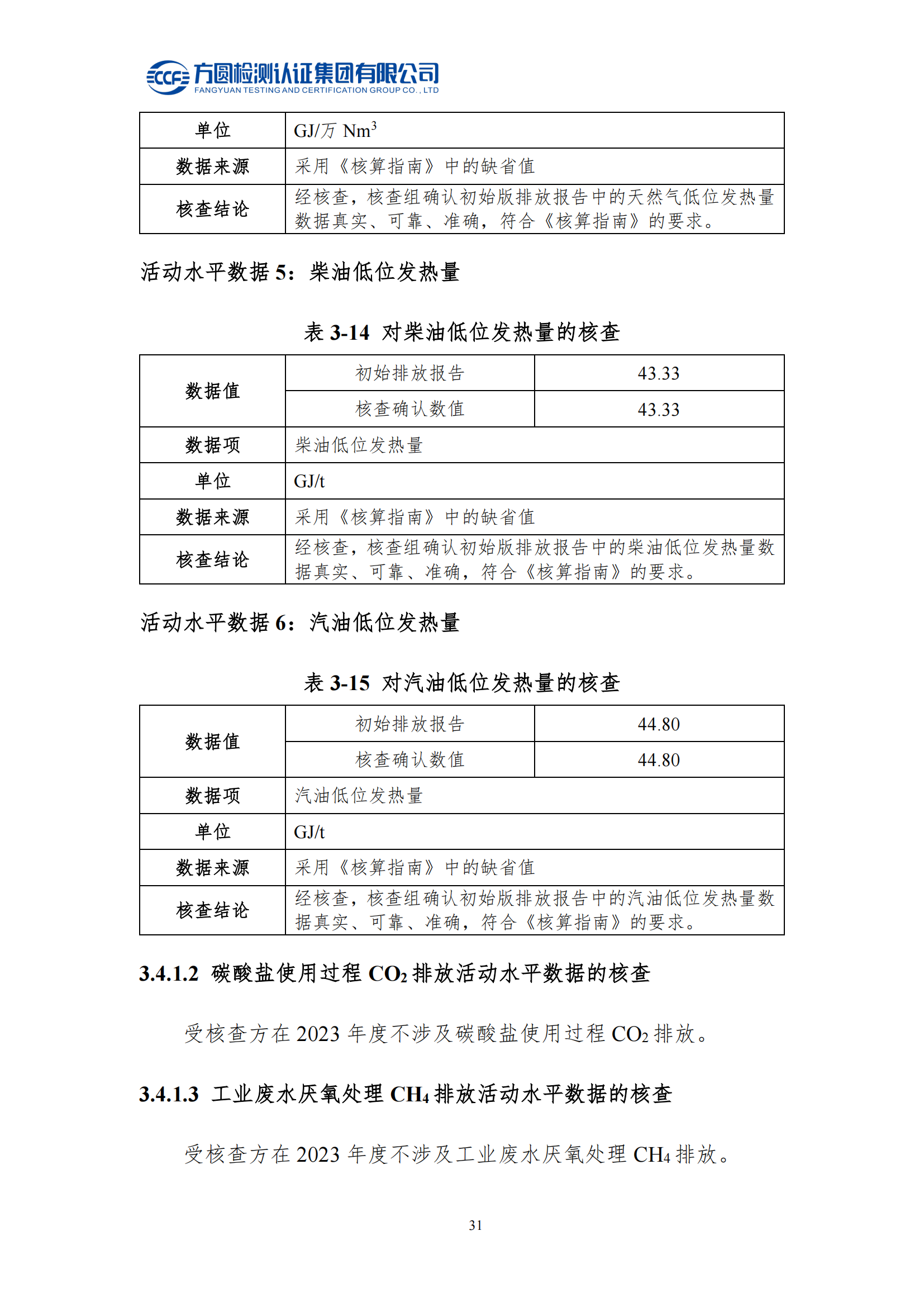 南陽金牛電氣有限司2023年度溫室氣體排放核查報(bào)告(圖27)