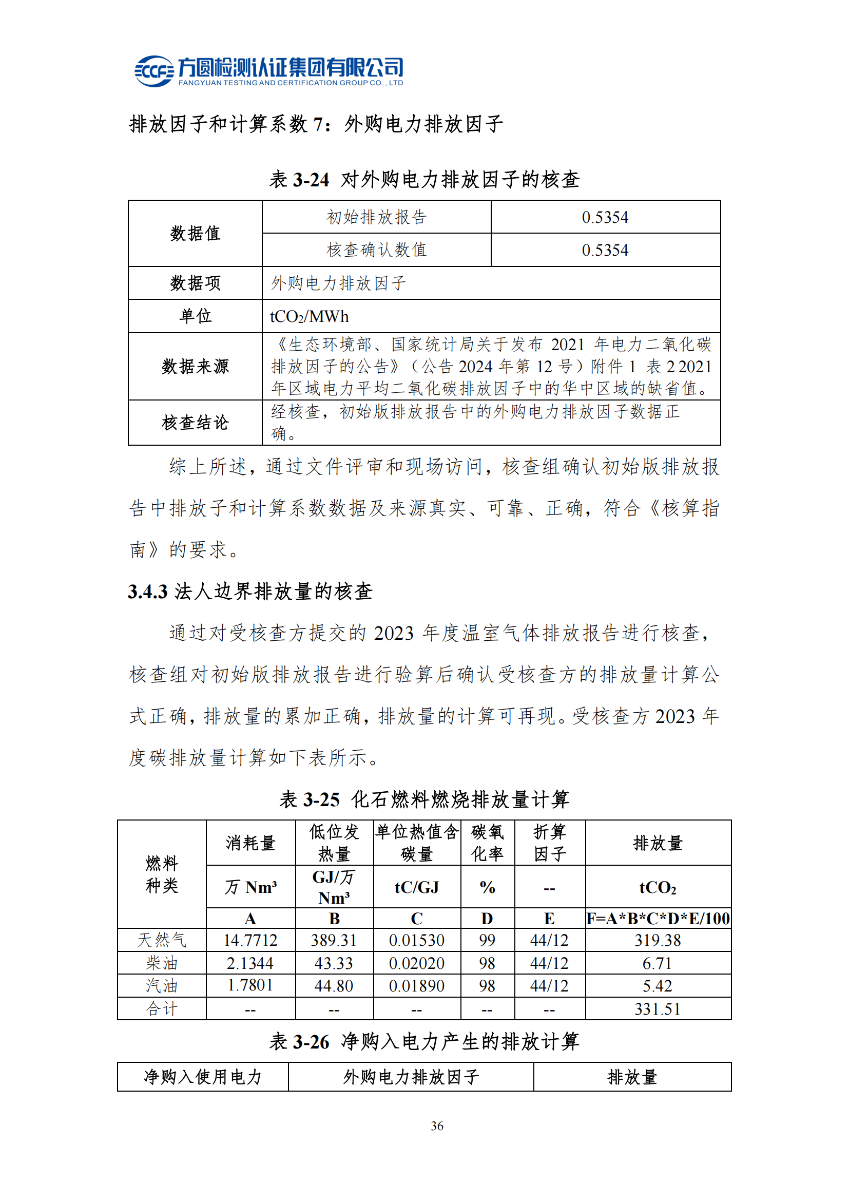 南陽金牛電氣有限司2023年度溫室氣體排放核查報(bào)告(圖32)